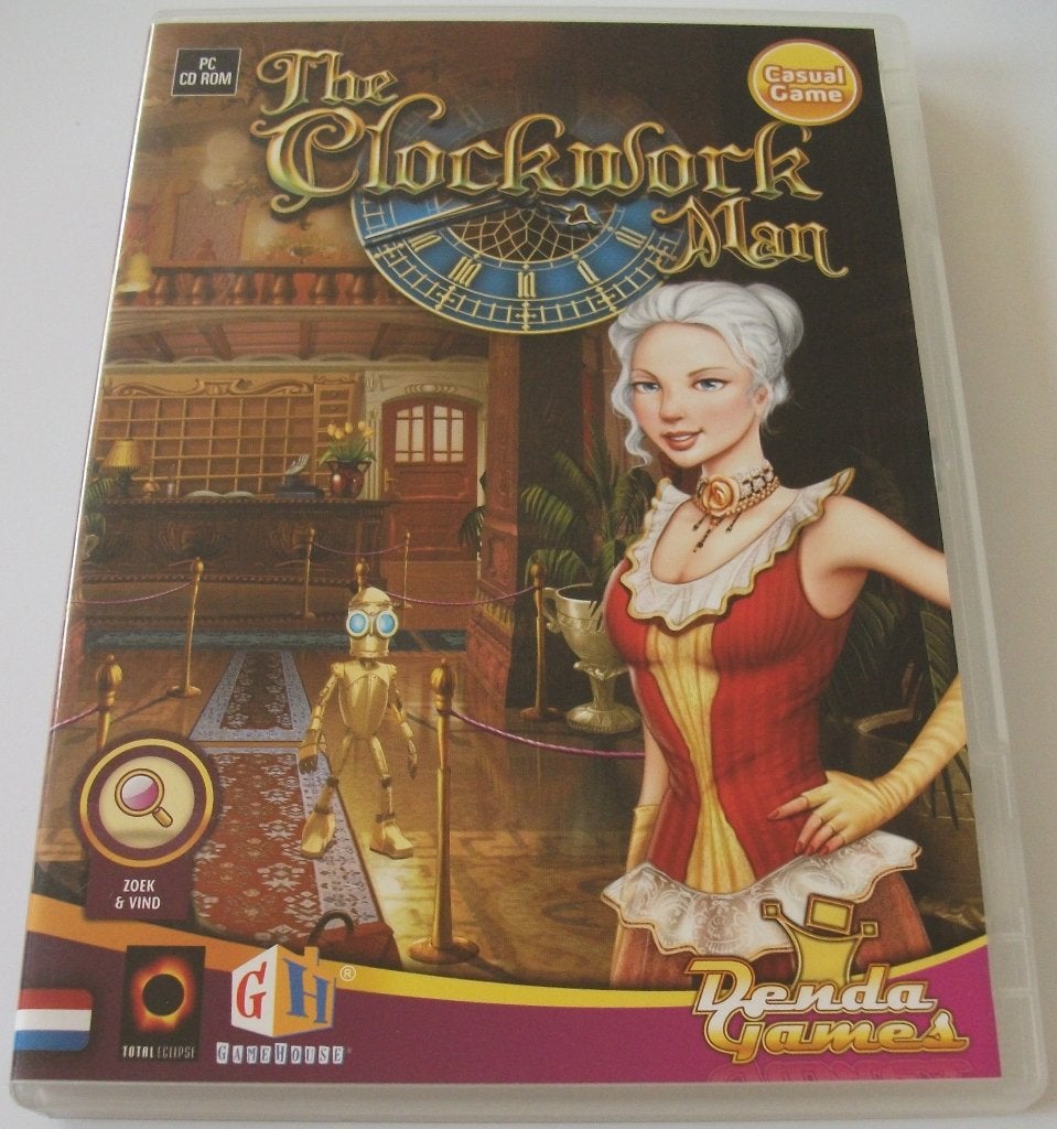 PC Game *** CLOCKWORK MAN 1 *** Een eigenaardige wereld!, Puzzel en Educatief, 1 speler, Ophalen of Verzenden, Zo goed als nieuw