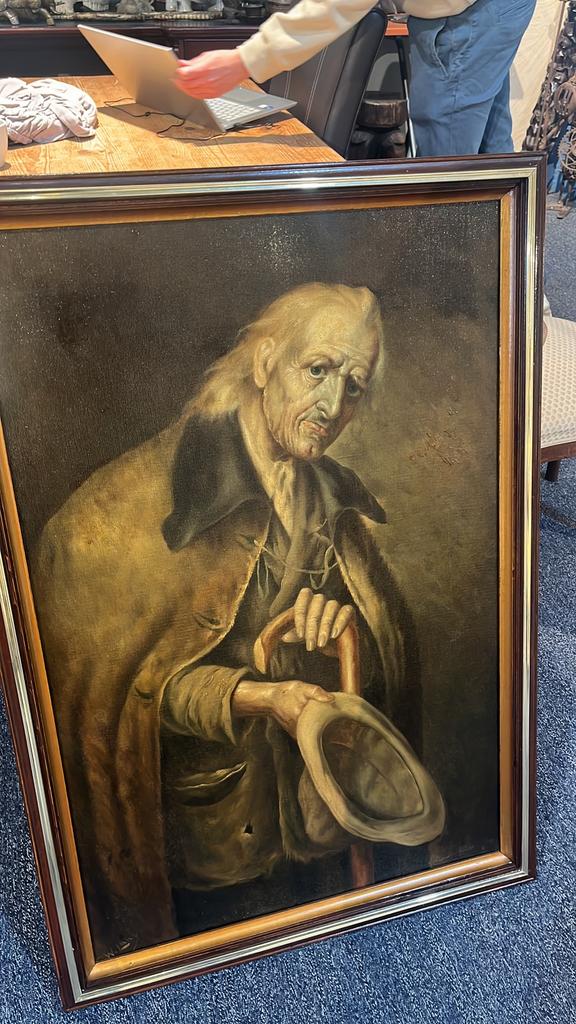 Heel mooi geschilderd schilderij., Ophalen