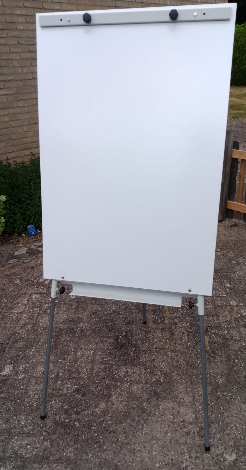 verstelbaar staand whiteboard, flipoverchart, Ophalen, Gebruikt, Whiteboard