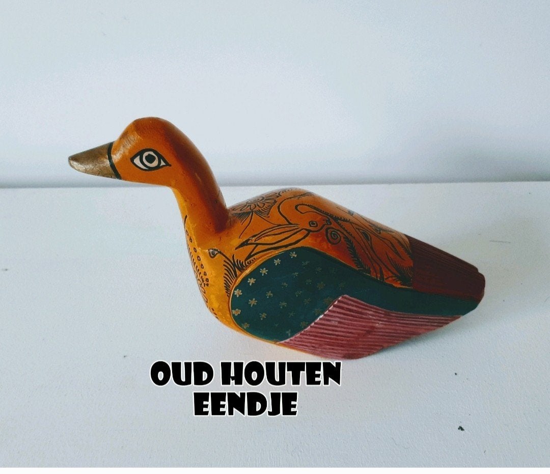 Oude fraaie houten.kip, Ophalen of Verzenden