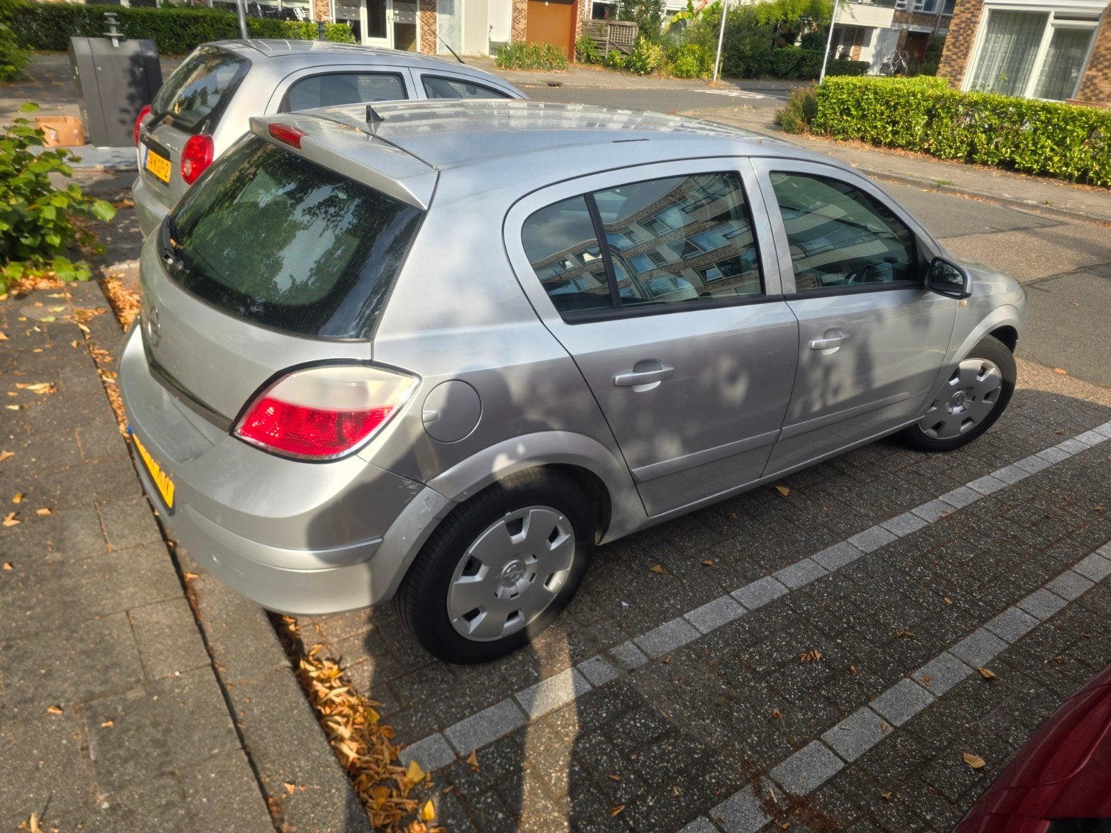 Opel Astra 1.4 16V 5D 2004 Grijs - voor onderdelen, Ophalen of Verzenden, Voor, Opel, Motorkap