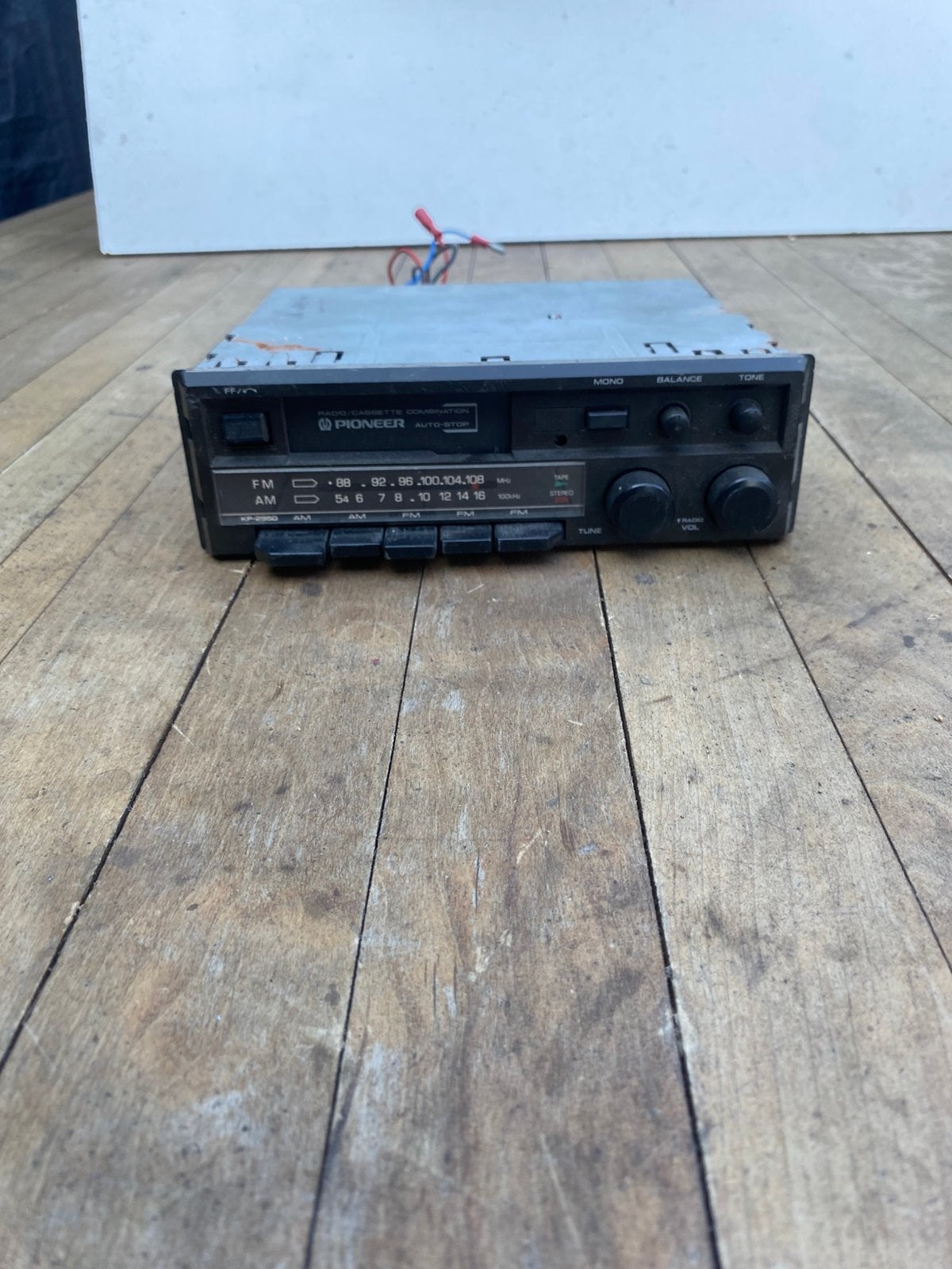 Old school autoradio Pioneer, Ophalen of Verzenden, Zo goed als nieuw