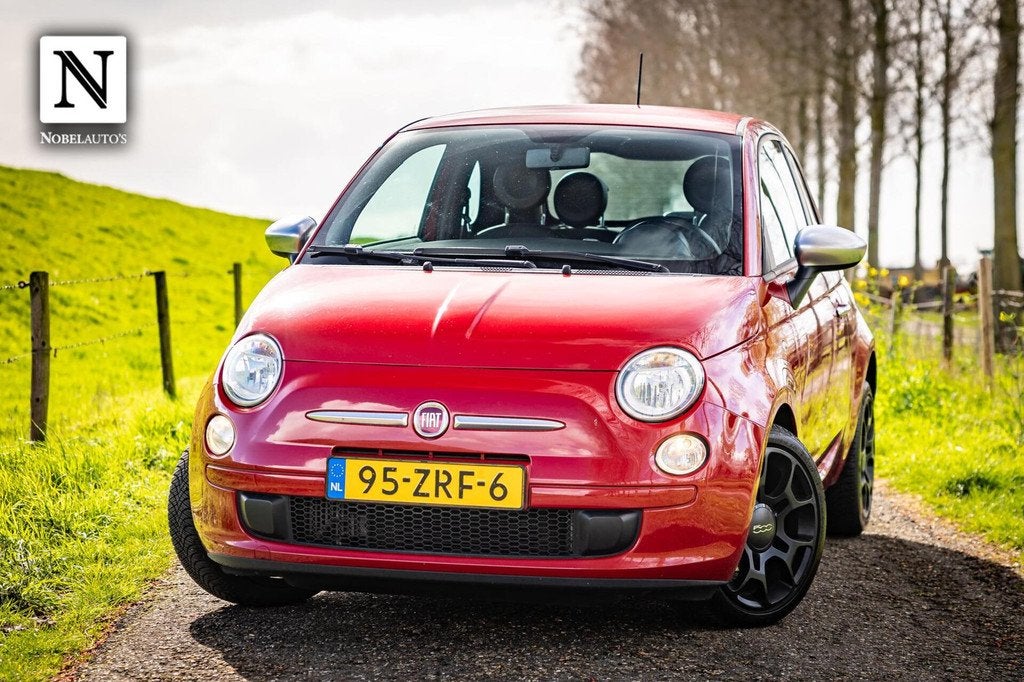 Fiat 500 0.9 TwinAir Lounge | Nap |LM Velgen | Clima, Voorwielaandrijving, Euro 5, 86 pk, Gebruikt