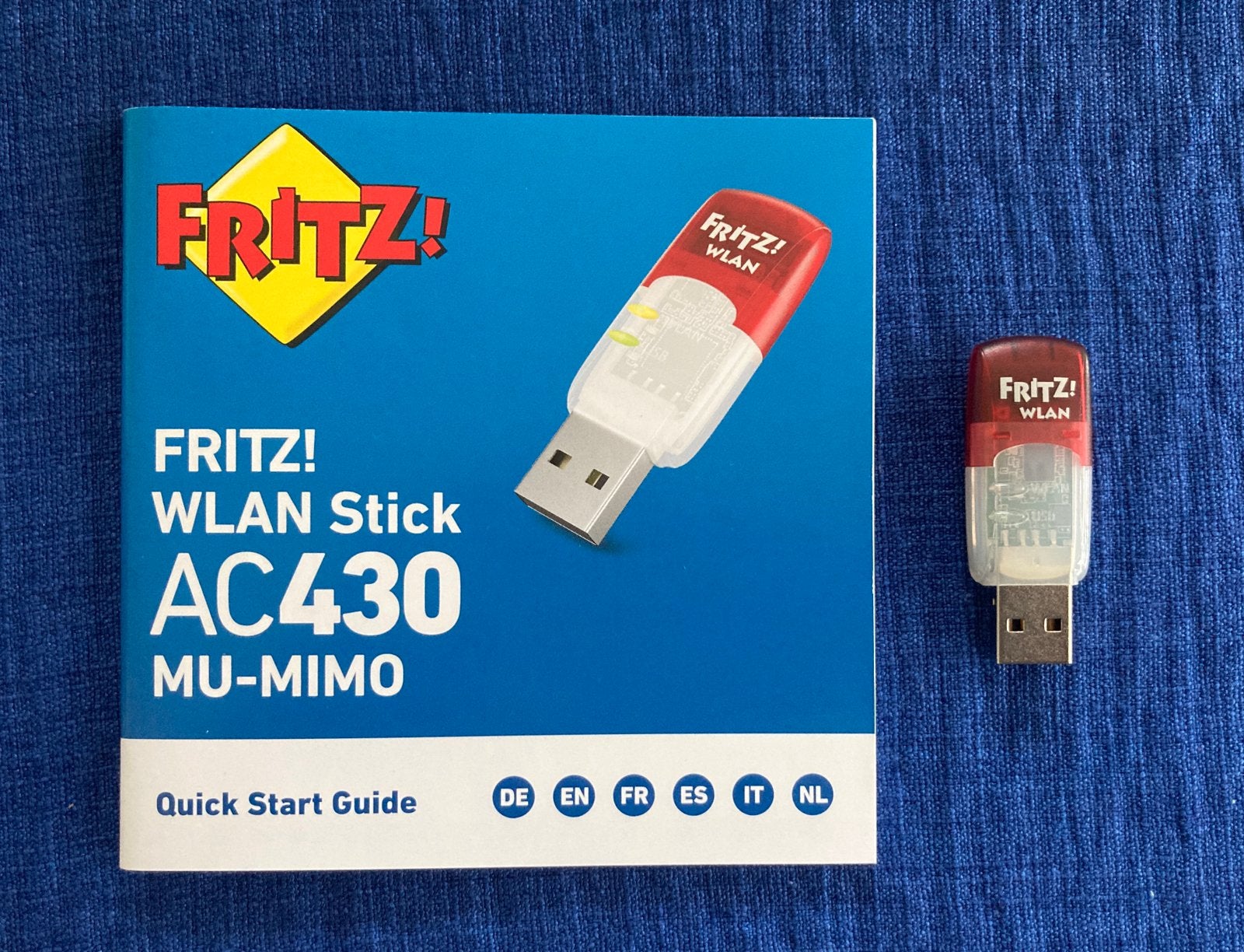 FRITZ! WLAN stick AC430 & AC860 WIFI, Computers en Software, Ophalen of Verzenden, Gebruikt, 1 GB of minder