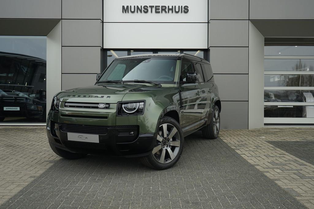 Land Rover Defender 110 P300e 110 X-Dynamic HSE | Schuif/Kan, Auto's, Land Rover, Bedrijf, Te koop, 360° camera, 4x4, ABS, Adaptive Cruise Control