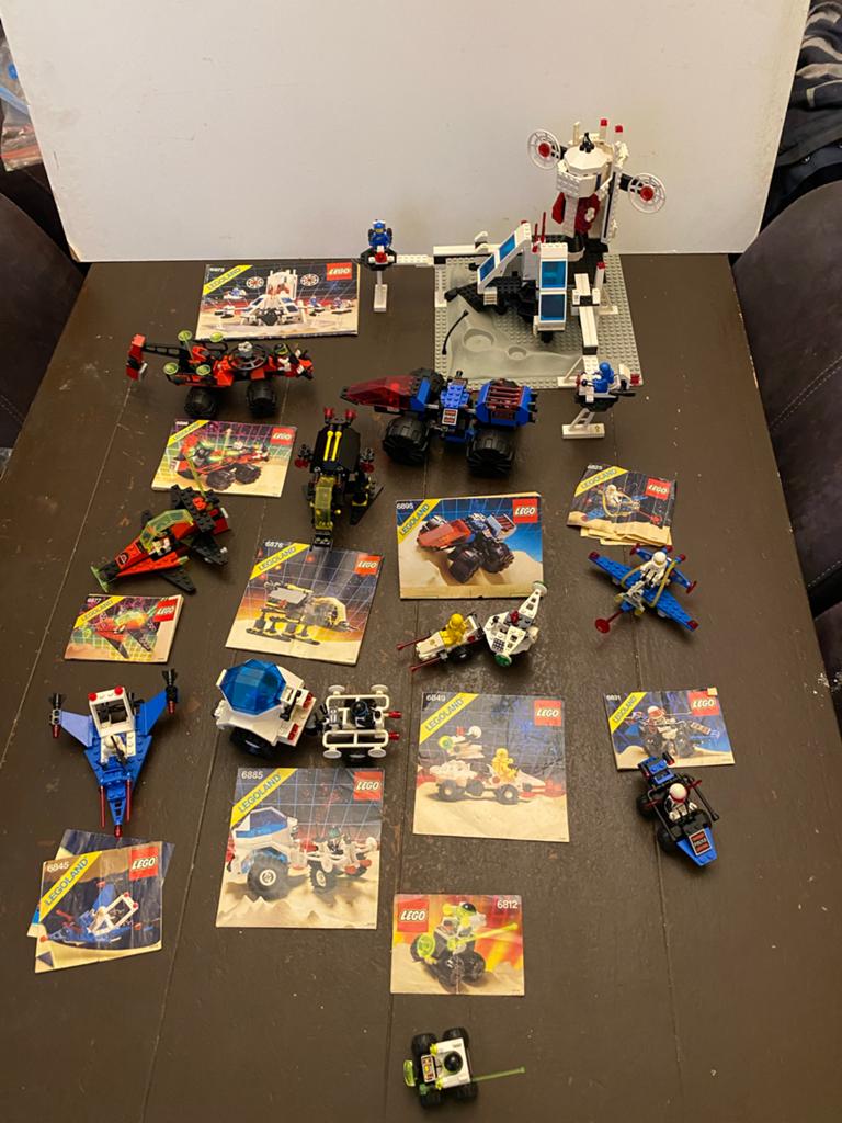 Lego Space Verzameling: 11 sets met boekjes (o.a. 6973), Kinderen en Baby's, Speelgoed | Duplo en Lego, Lego, Ophalen of Verzenden