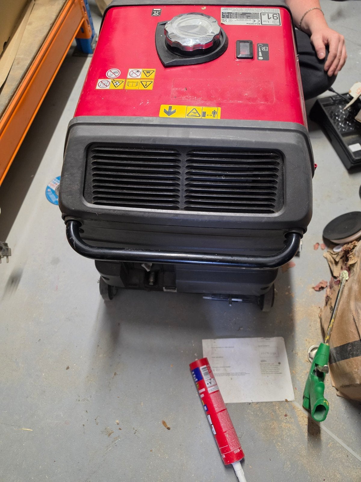 Honda EU30is Inverter Aggregaat - Zo goed als nieuw, Doe-het-zelf en Verbouw, Ophalen of Verzenden, Zo goed als nieuw, 10 tot 30 kVA