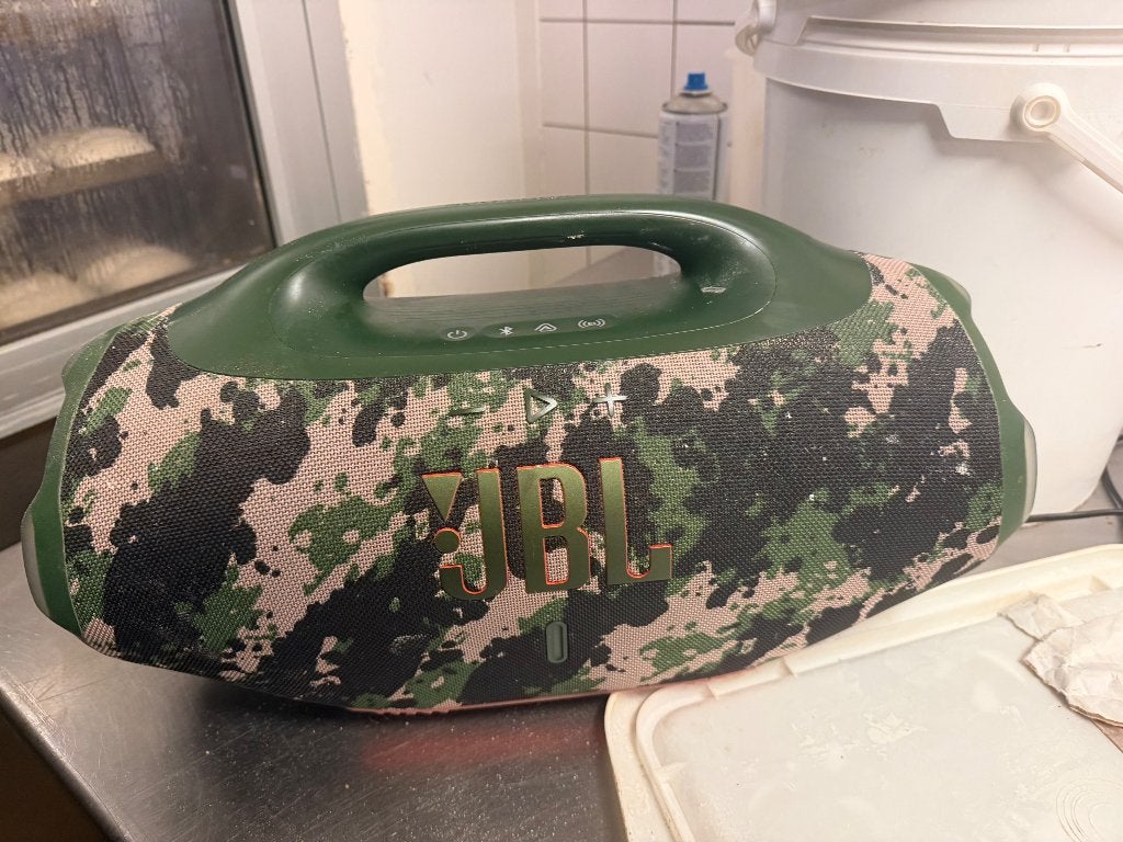 JBL Boombox 4Camouflage - Zo goed als nieuw, JBL, Ophalen of Verzenden, Zo goed als nieuw, Bluetooth