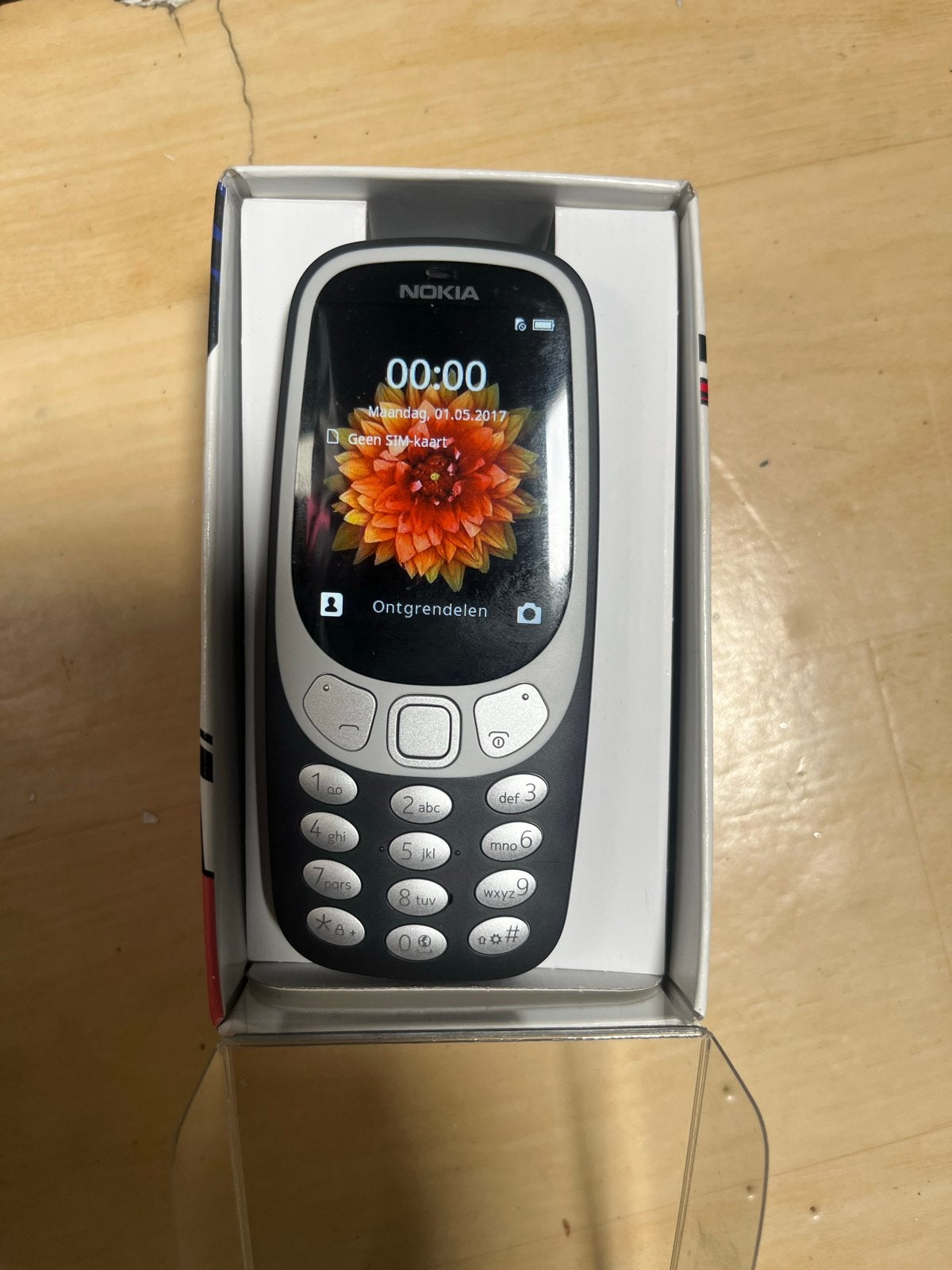 Nokia 3310 (2017) met goede accu, werkt perfect, Gebruikt, Zwart, Fysiek toetsenbord, Ophalen of Verzenden