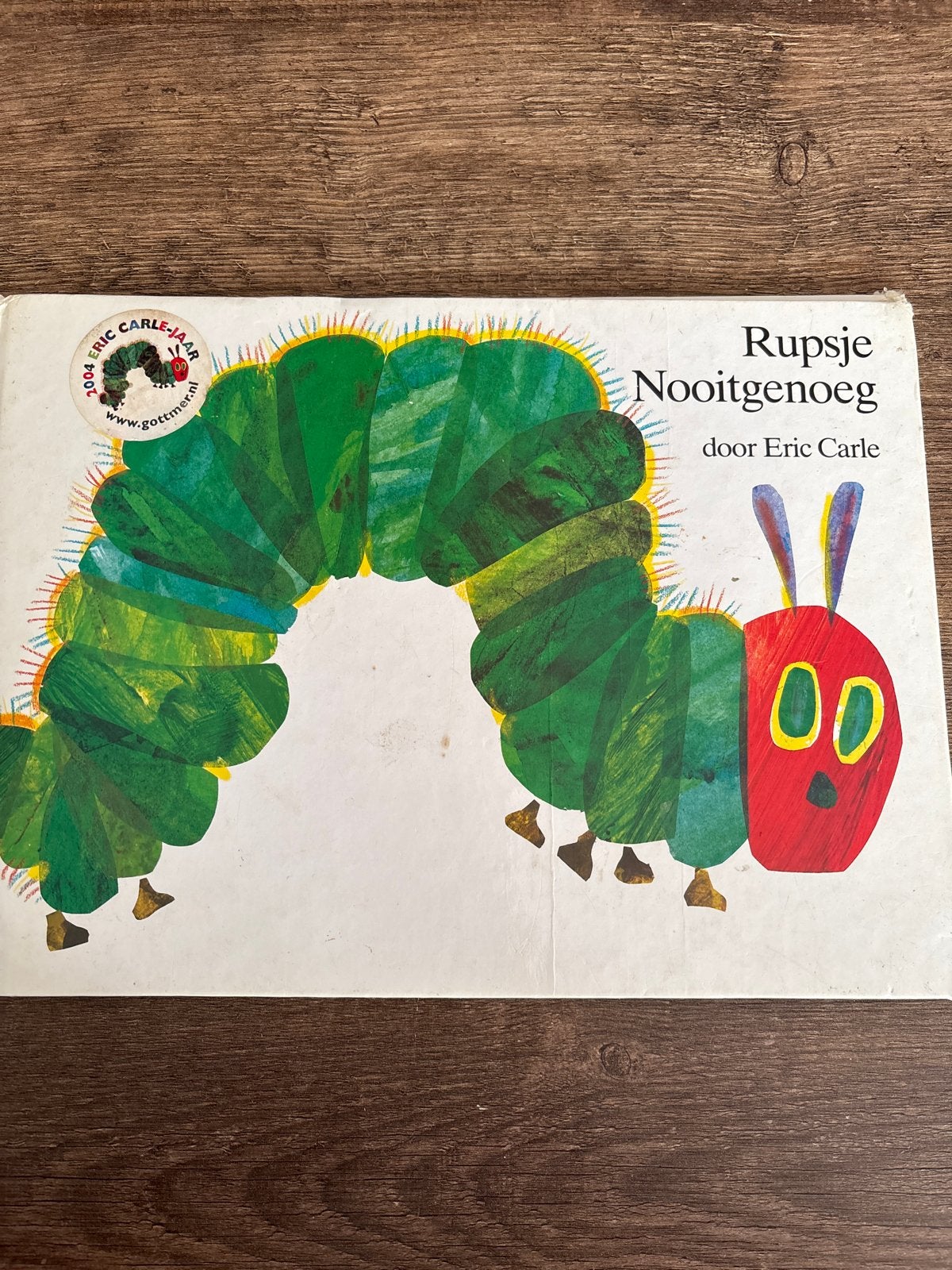 Rupsje Nooitgenoeg - Eric Carle (kinderboek), Ophalen of Verzenden, Gelezen