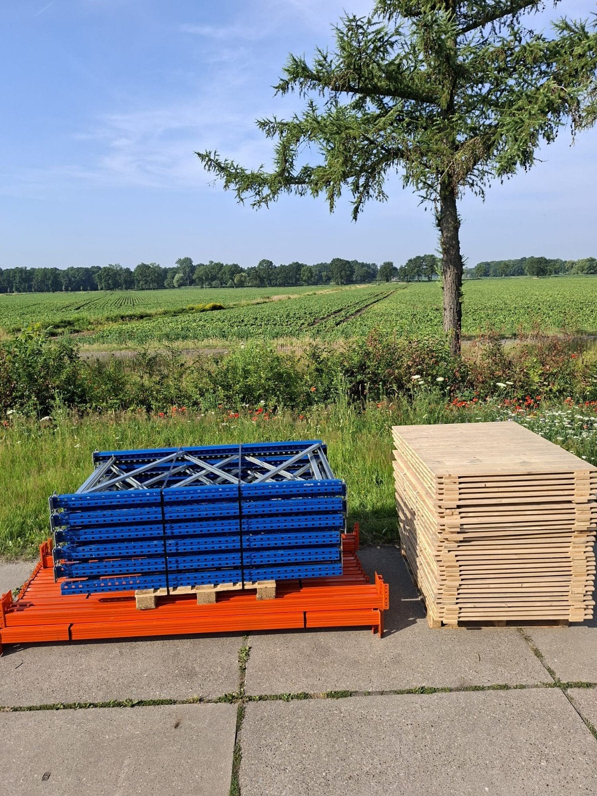 Ar palletstelling magazijnstelling 2.0x1.1x2.7m, Ophalen of Verzenden