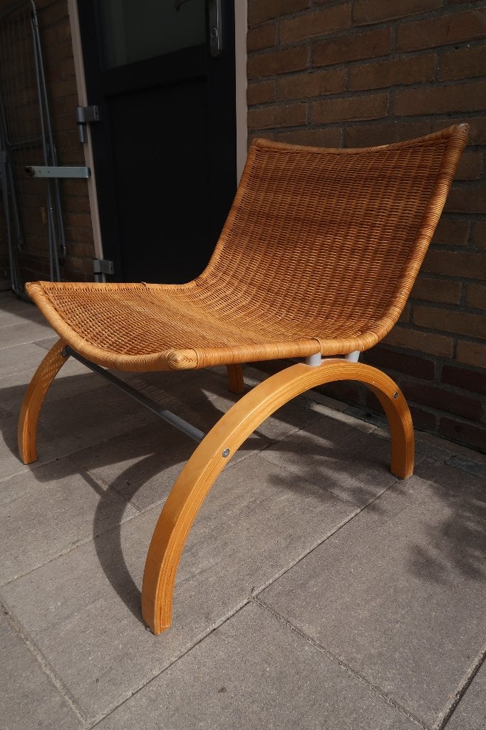 IKEA vintage stoel, Ophalen, Gebruikt, Wit, Vintage