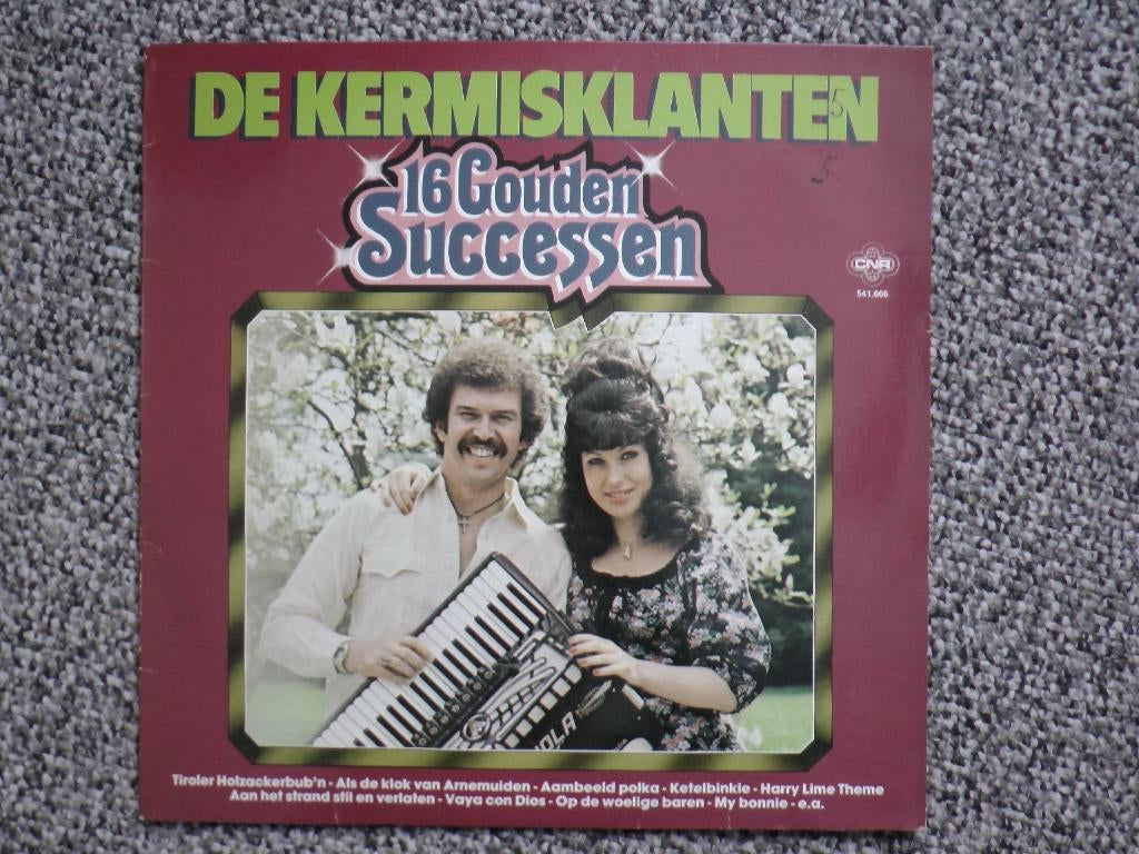 De Kermisklanten - 16 Gouden Successen VINYL LP, Ophalen of Verzenden, Zo goed als nieuw, 12 inch