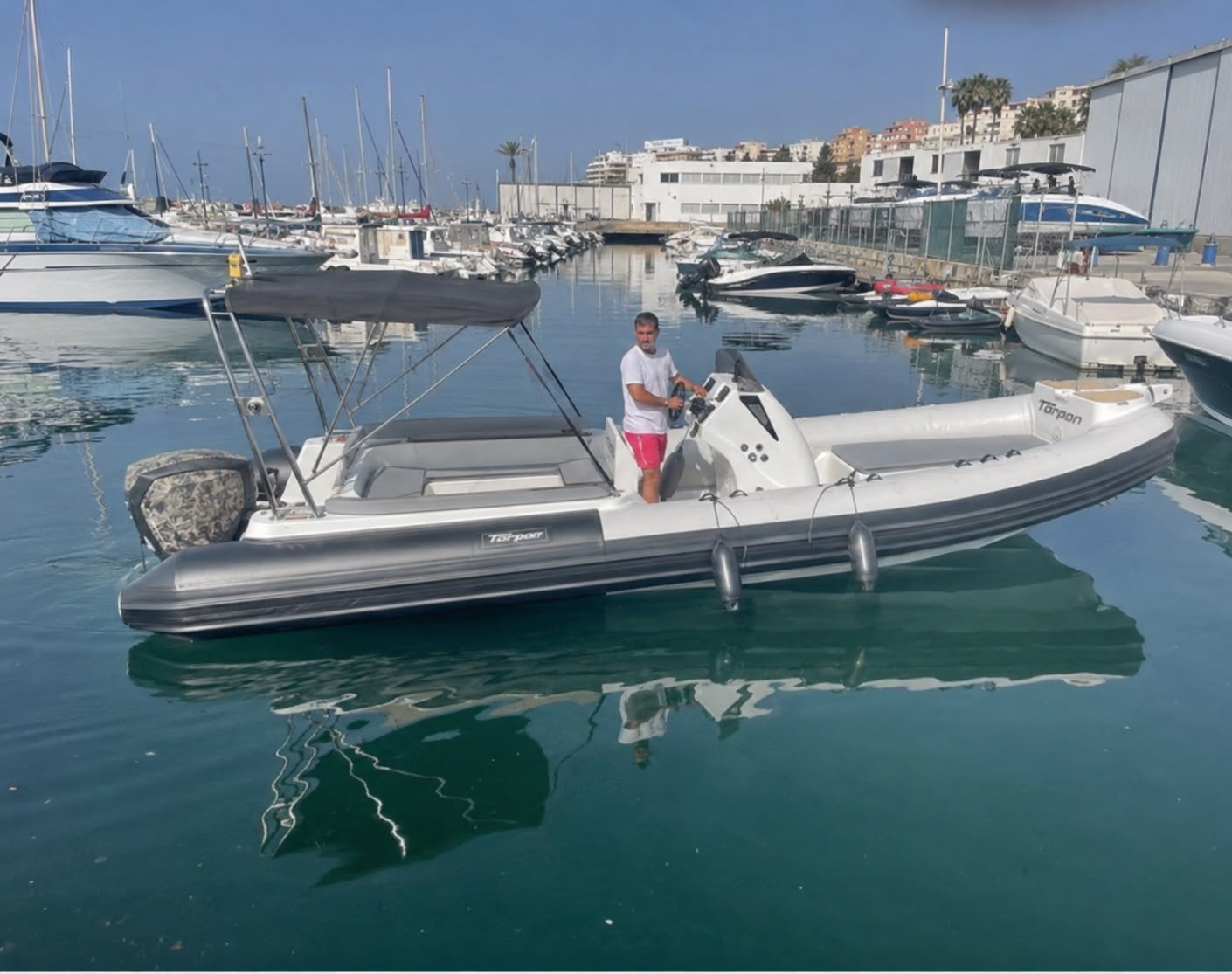 RIB te koop, Watersport en Boten, Overige merken, Buitenboordmotor, Rib, 2.05 meter of meer