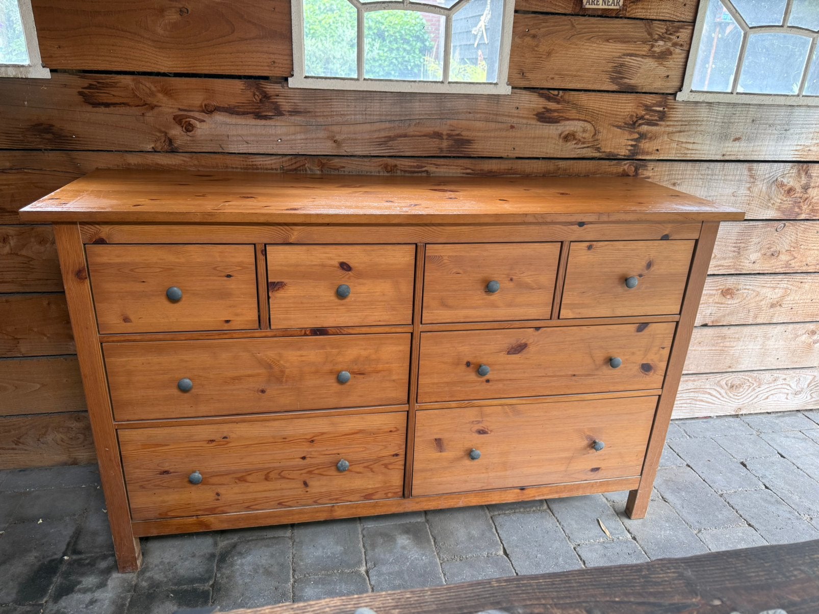 Ikea Hemnes ladenkast geloogd grenen ECHT hout !, Ophalen, Gebruikt, 25 tot 50 cm, Minder dan 100 cm