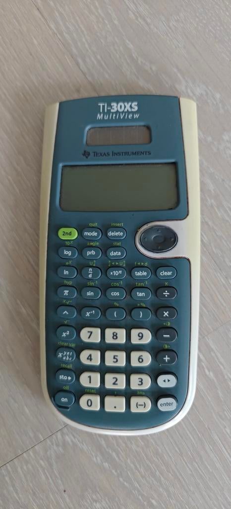 Rekenmachine Casio TI-30XS, Ophalen