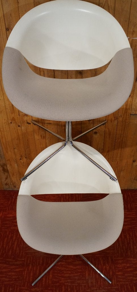 Set So Happy chairs kuip stoelen Marco Maran Maxdesign Italy, Ophalen, Gebruikt, Minder dan 75 cm, Kunststof