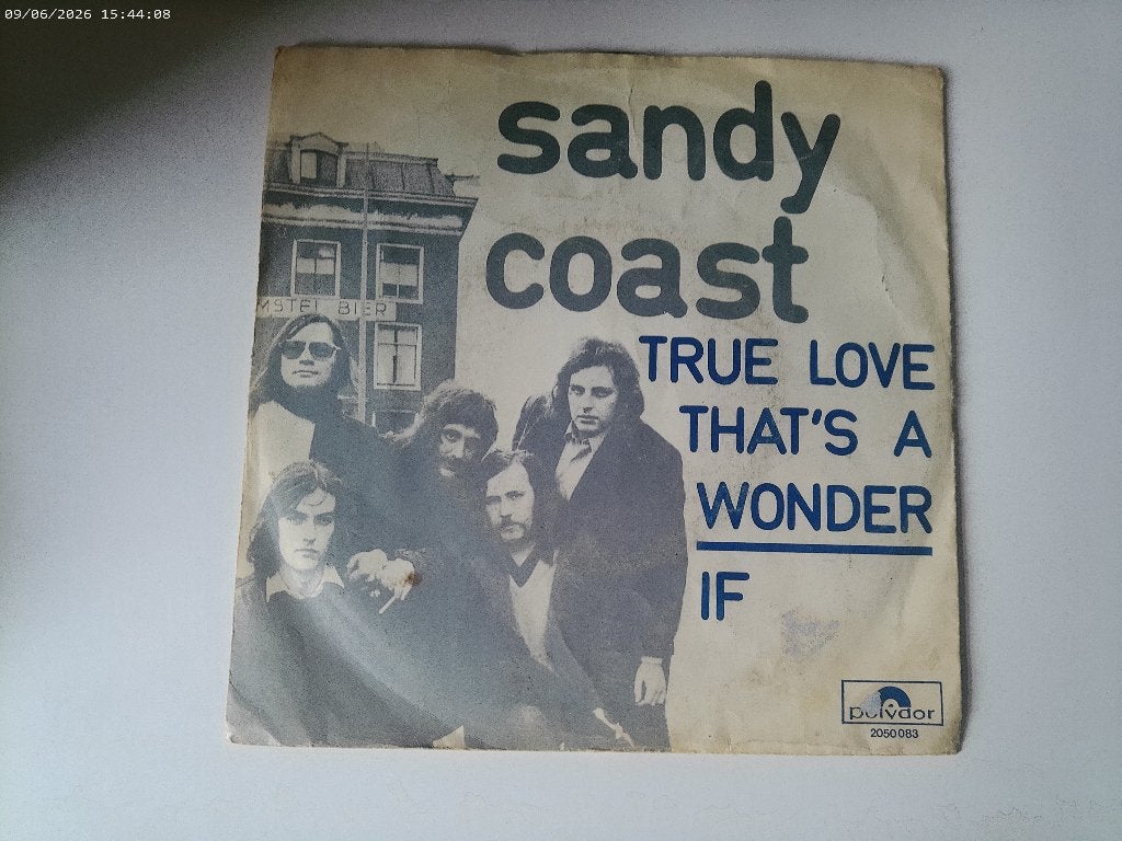 Sandy Coast  True Love that's a wonder / If, Fotohoes, Ophalen of Verzenden, Gebruikt, Rock en Metal