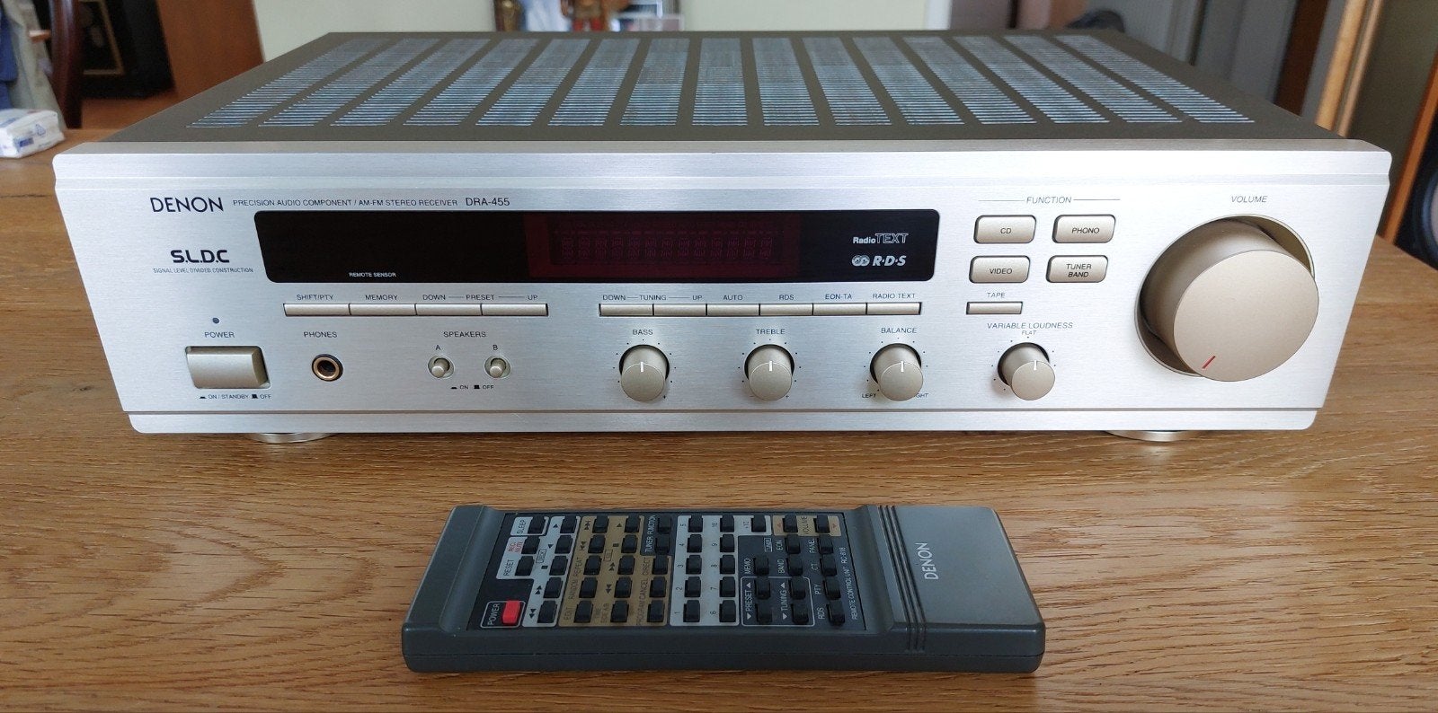 Denon DRA 455 stereo receiver in nette staat., Ophalen, Denon