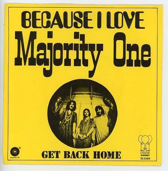 Top 40- Single van Majority One uit 1971 ***, Fotohoes, Ophalen of Verzenden, Gebruikt, Pop