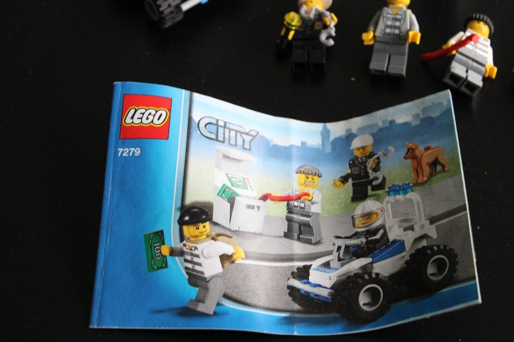 lego city politie kluiskraak 7279, Compleet, City, Lego, Ophalen of Verzenden