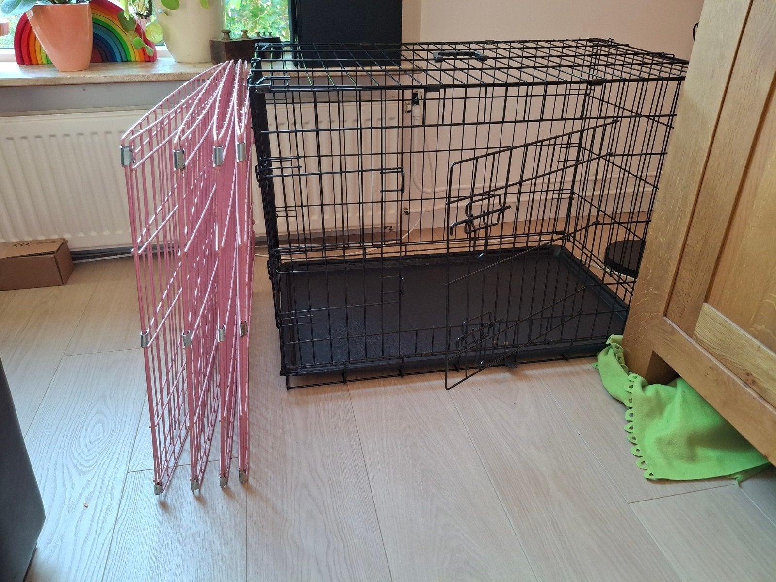 bench en puppy ren, Ophalen of Verzenden, Zo goed als nieuw