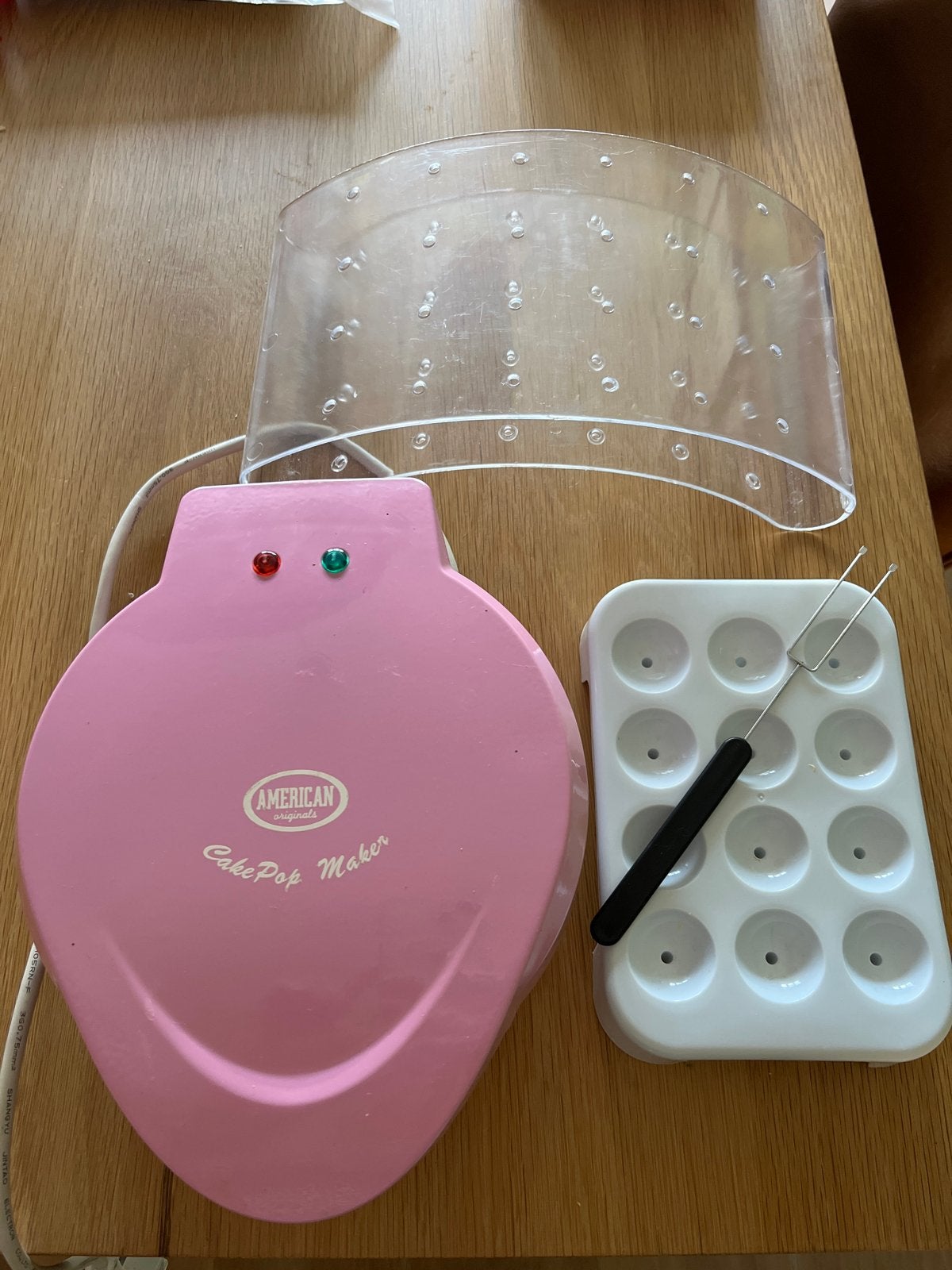 Cake Pop Maker Roze - American Originals - Incl. 2 Houders, Ophalen, Gebruikt