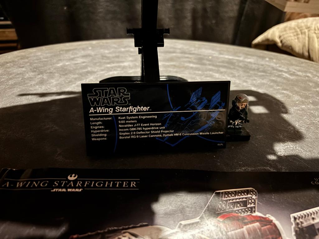 Lego ucs 75275 A-wing star fighter, Compleet, Star Wars, Lego, Ophalen of Verzenden