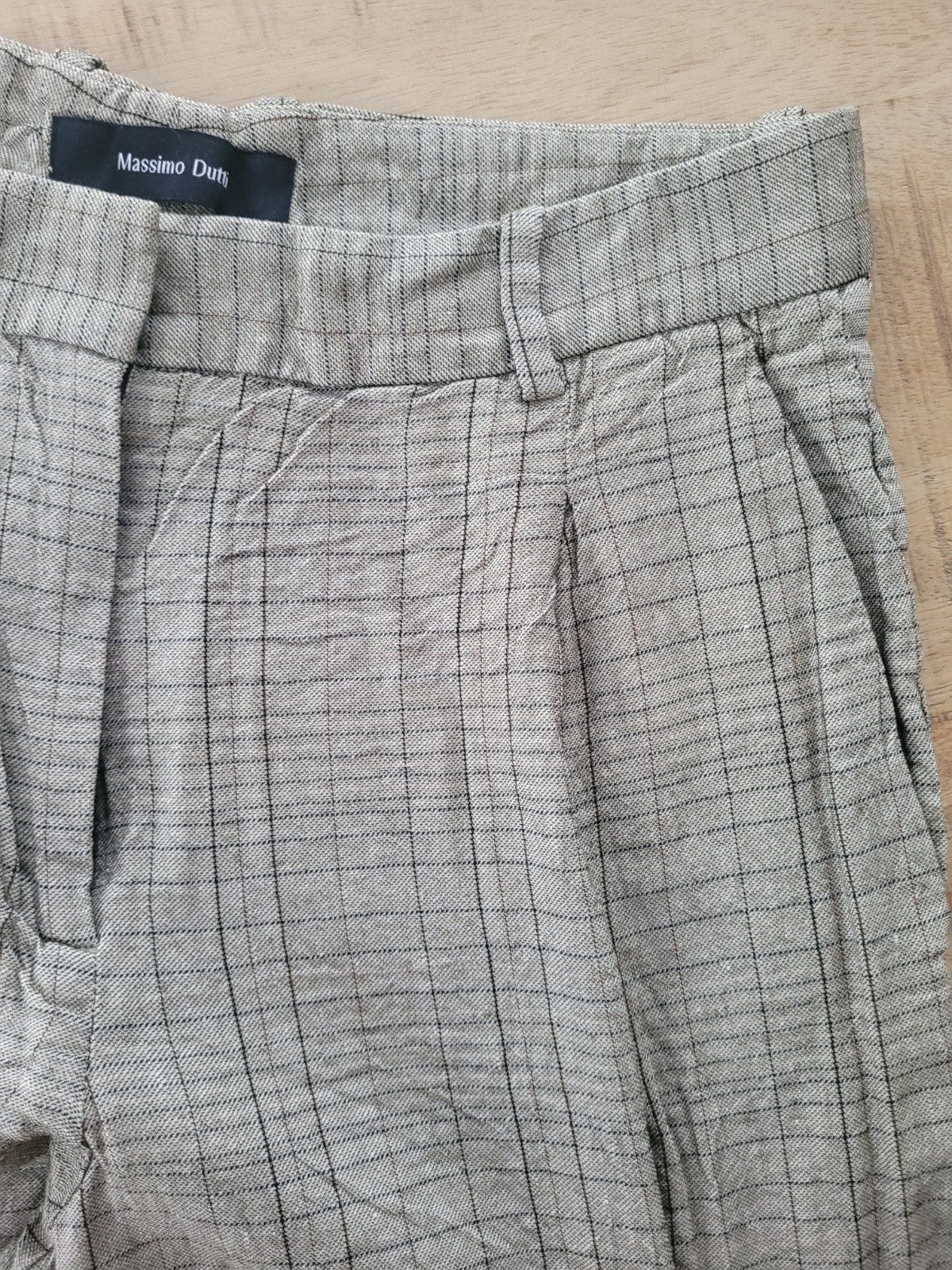 Massimo Dutti linnen broek - Maat 38, Maat 38/40 (M), Massimo Dutti, Ophalen of Verzenden, Gedragen