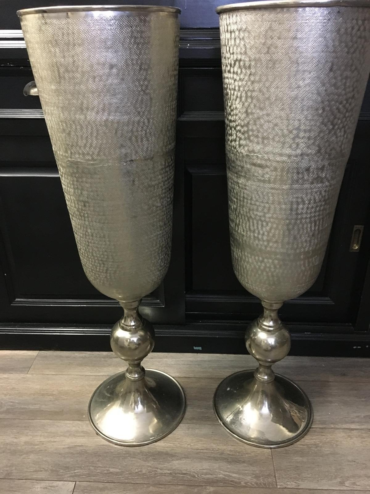 Xxl vazen, Ophalen, Geschikt voor droogbloemen, Metaal, 92 cm