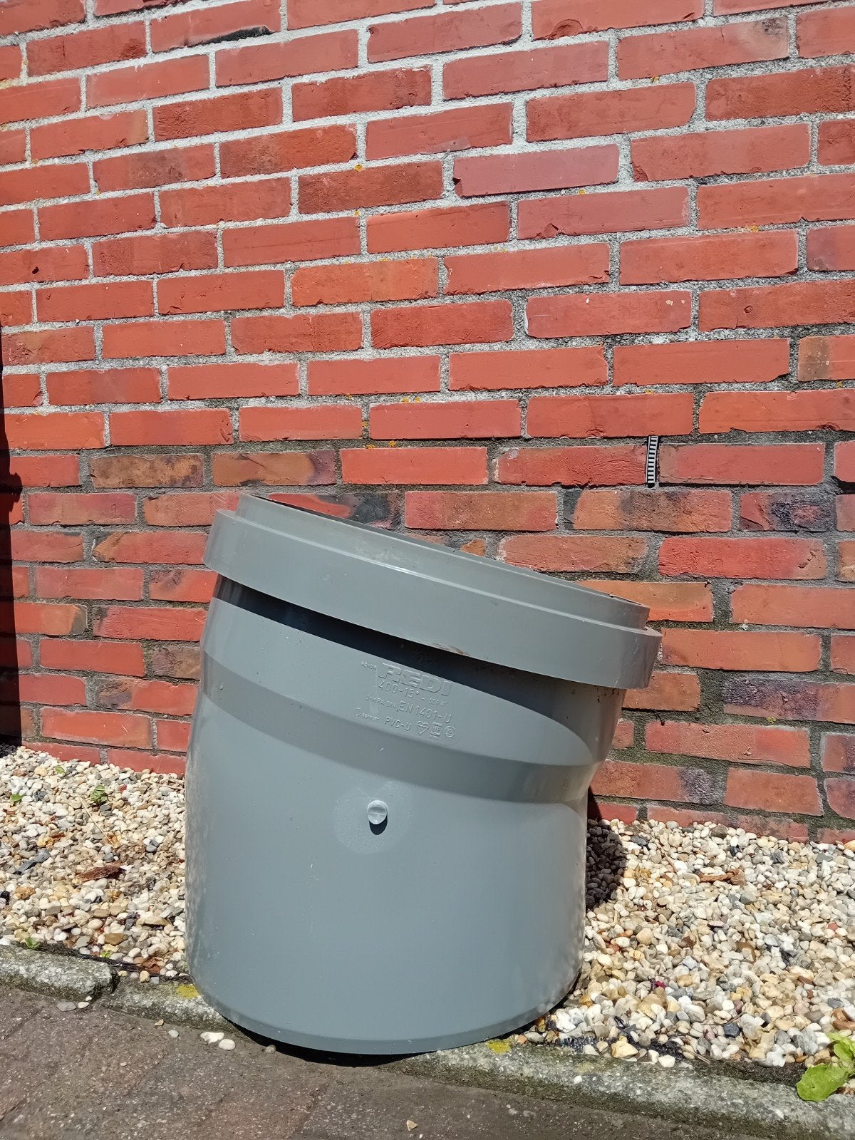 PVC bocht 15 400mm, Doe-het-zelf en Verbouw, Buizen en Afvoer, Ophalen, Bochten, Pvc, Nieuw