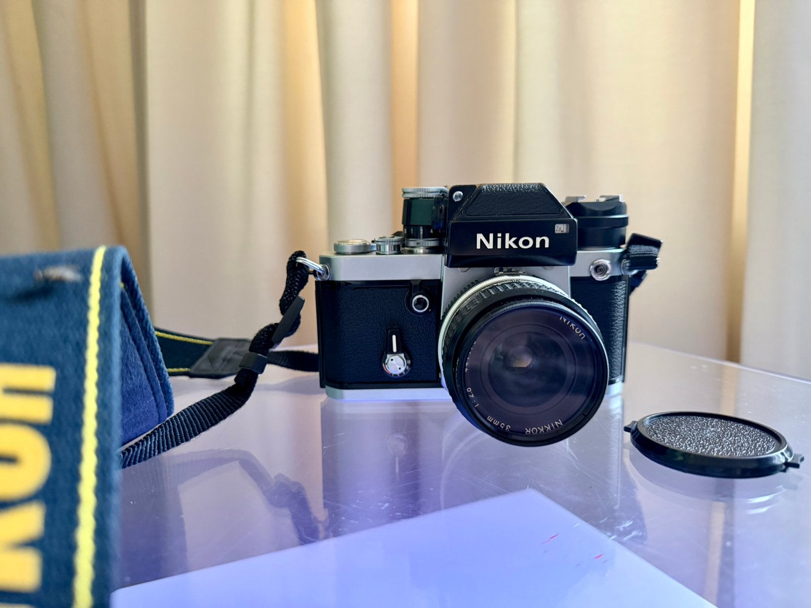 Fantastische analoge Nikon topset! Koopje., Audio, Tv en Foto, Fotocamera's Analoog, Ophalen, Zo goed als nieuw, Spiegelreflex