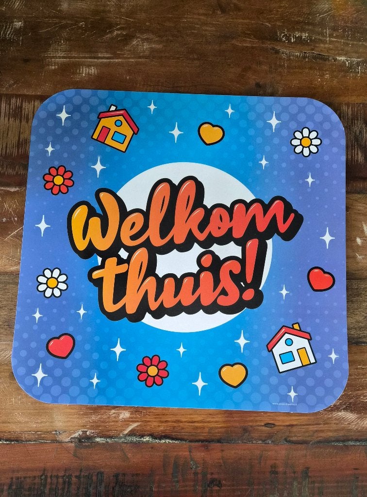 Welkom thuis hanger, Hobby en Vrije tijd, Ophalen of Verzenden, Zo goed als nieuw, Versiering, Overige