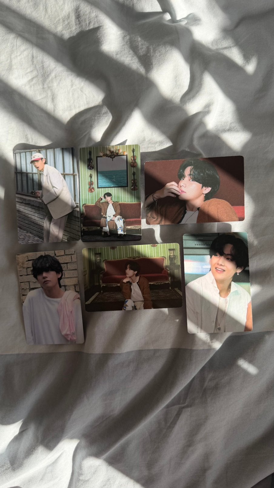 BTS PHOTOCARDS V, Ophalen of Verzenden, Zo goed als nieuw, Foto of Kaart