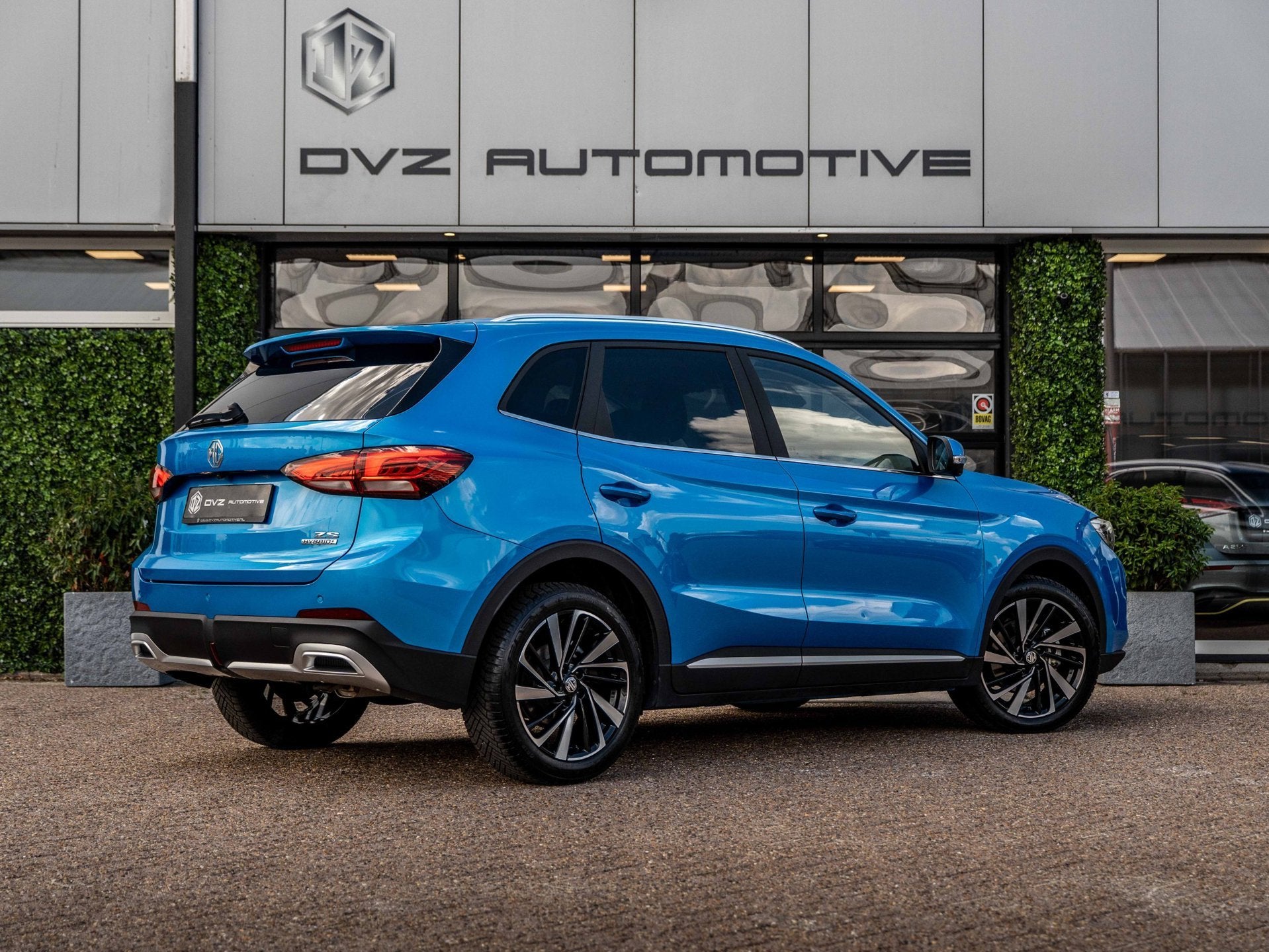 MG MG ZS Hybrid+ 1.5 197PK Automaat | Clima | Camera | Carpl, Auto's, Dealer onderhouden, Zwart, 4 cilinders, Met garantie (alle)