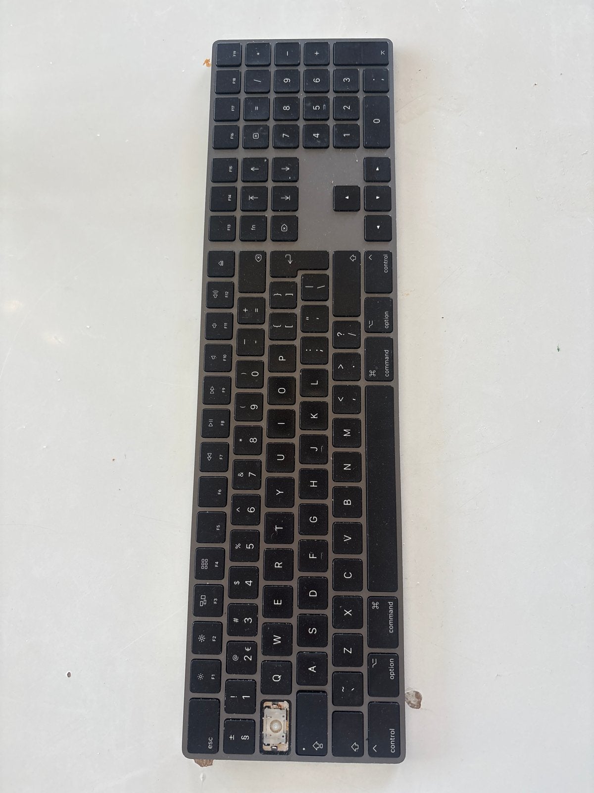 Apple Magic Keyboard met numeriek gedeelte, Computers en Software, Toetsenborden, Gebruikt, Ophalen of Verzenden, Draadloos, Qwerty