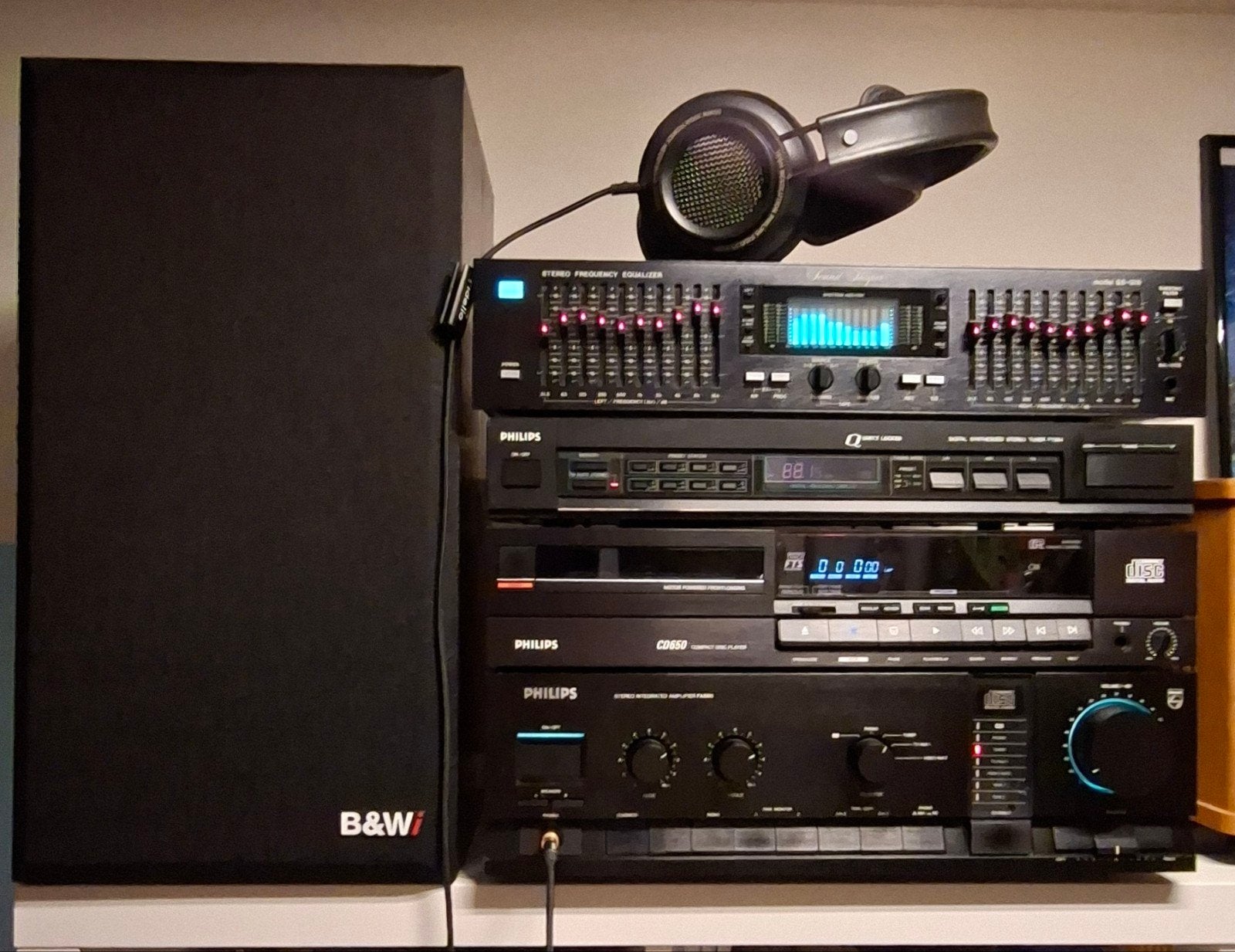 Philips Vintage Stereoset 1987 – Compleet & Speelklaar, Ophalen, Cd-speler, Philips
