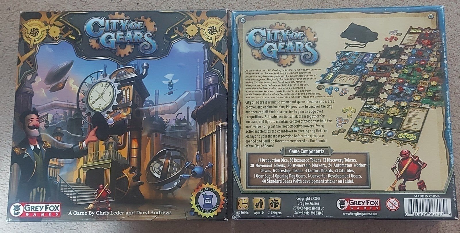 City of Gears, Ophalen of Verzenden, Zo goed als nieuw