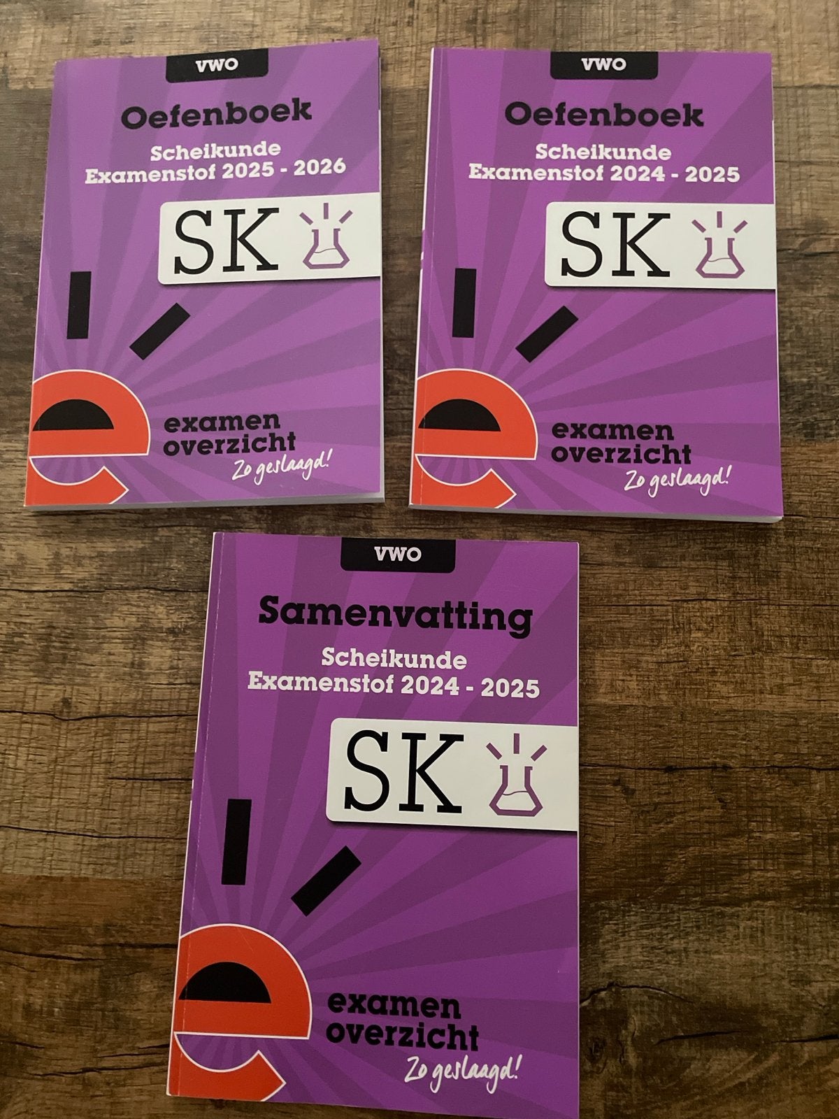 ExamenOverzicht Scheikunde VWO Oefenboek & Samenvatting, Ophalen of Verzenden, Zo goed als nieuw, VWO, Scheikunde