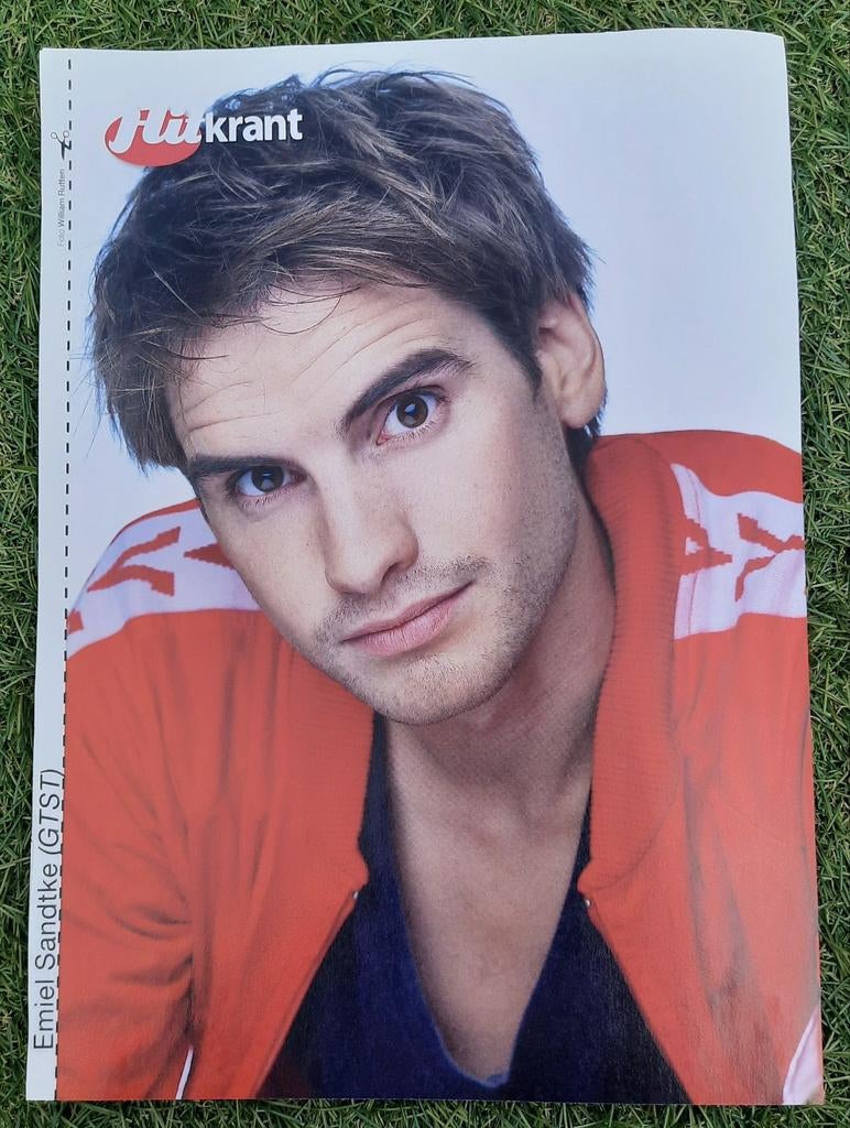 Poster A4 Hitkrant 2009 Emiel Sandtke GTST, A4 of kleiner, Ophalen of Verzenden, Film en Tv, Rechthoekig Staand
