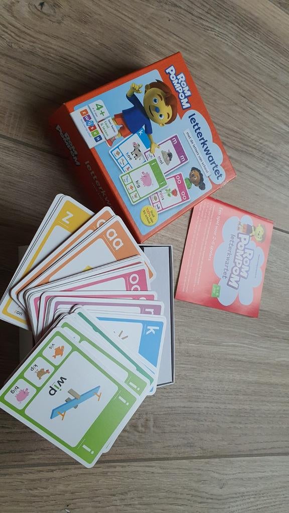 RomPomPom letterkwartet, Ophalen of Verzenden