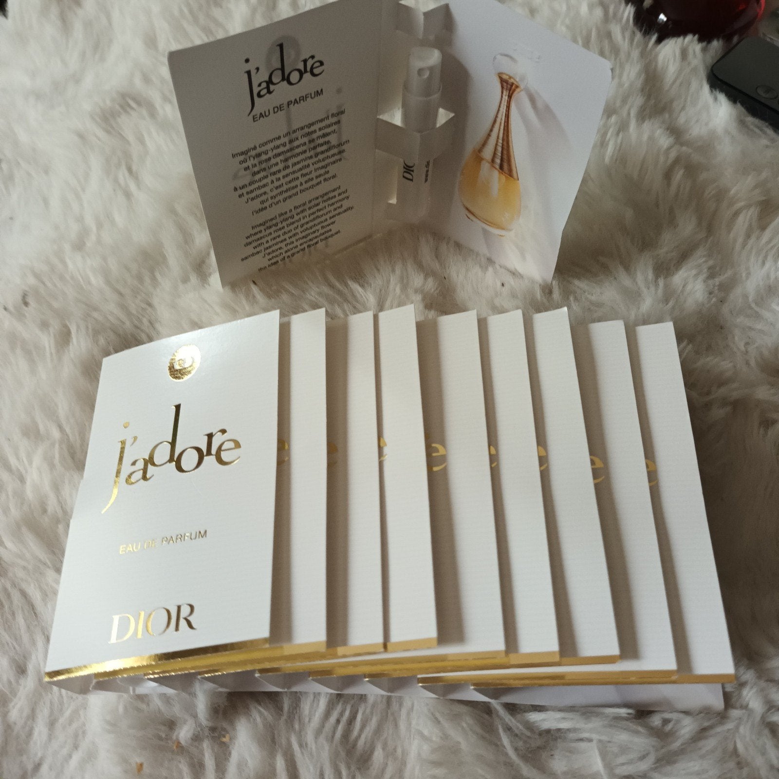 JADORE DIOR parfum proefjes...10 stuks..nieuw, Ophalen of Verzenden, Nieuw