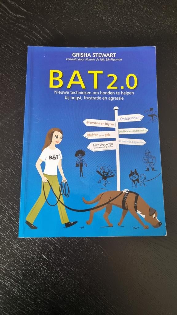Grisha Stewart - BAT 2.0, Gelezen, Honden, Ophalen of Verzenden, Grisha Stewart