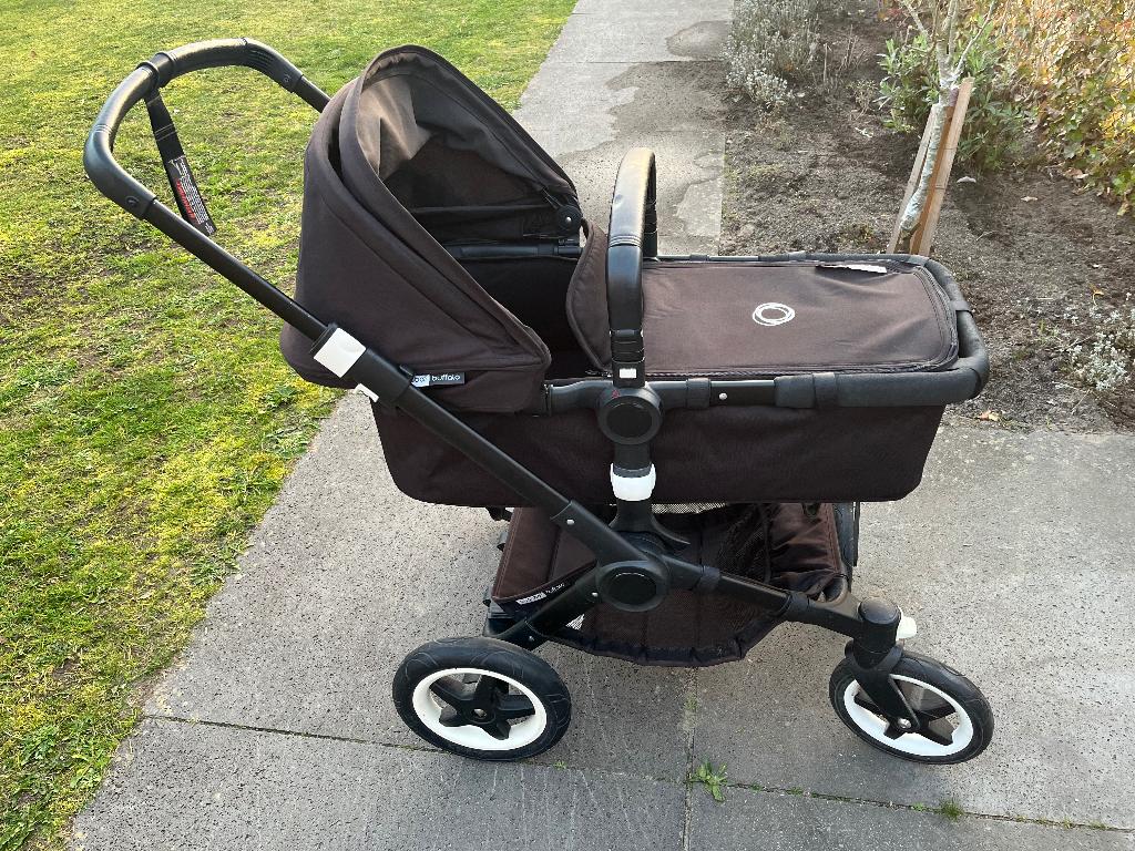 Complete set Bugaboo buffalo + maxi cosi pebble plus, Kinderen en Baby's, Kinderwagens en Combinaties, Verstelbare duwstang, Bugaboo