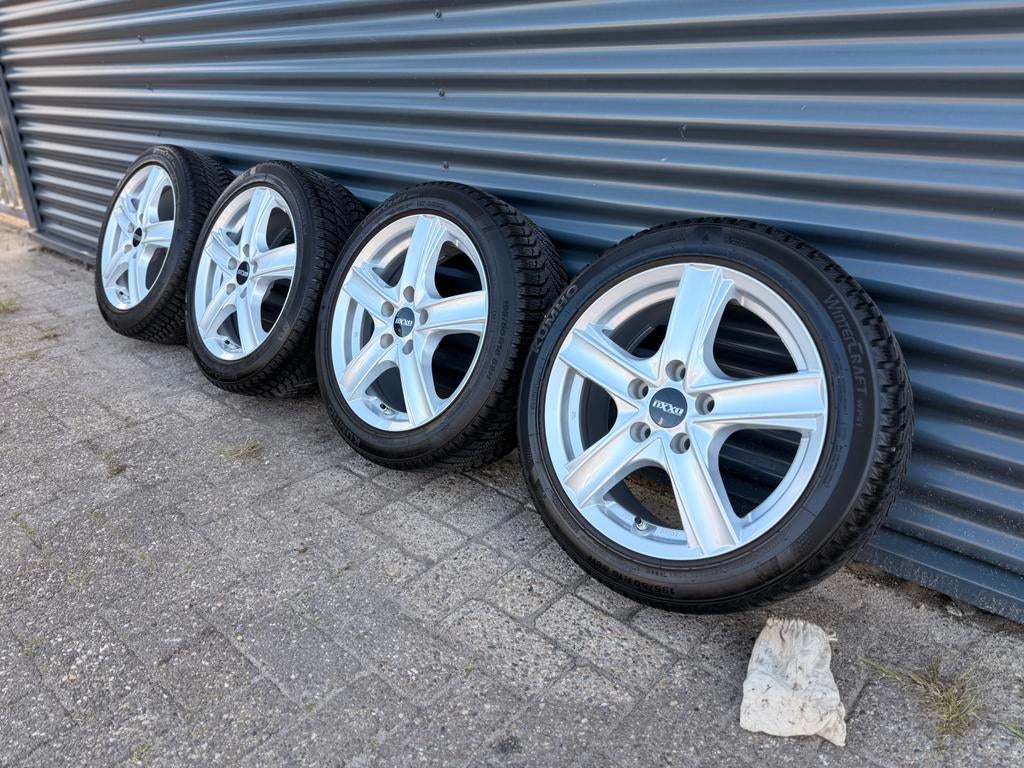 Oxxo 16 inch 5x114.3 Suzuki Swift Sport Auris Corolla Prius, Ophalen, Gebruikt, 16 inch, Banden en Velgen