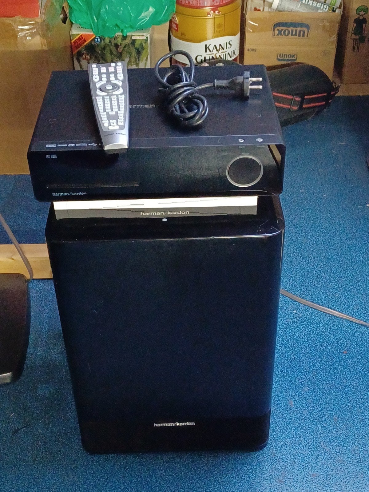 Harman Kardon Stereo Set met defecte subwoofer, Overige merken, Speakers, Niet werkend, Losse componenten