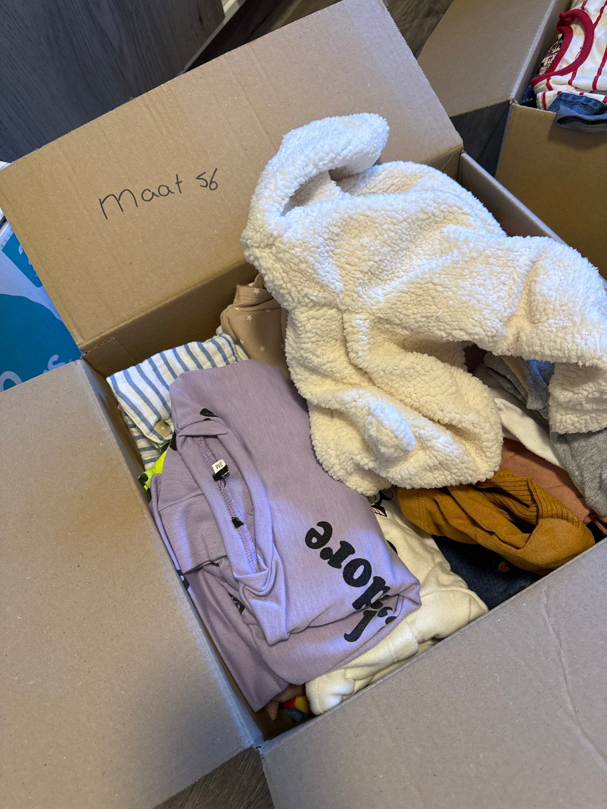 Grote Herfst/Winter Kledingbox Maat 56 - Bijna Nieuw!, Ophalen of Verzenden, Zo goed als nieuw, Meisje, Overige typen