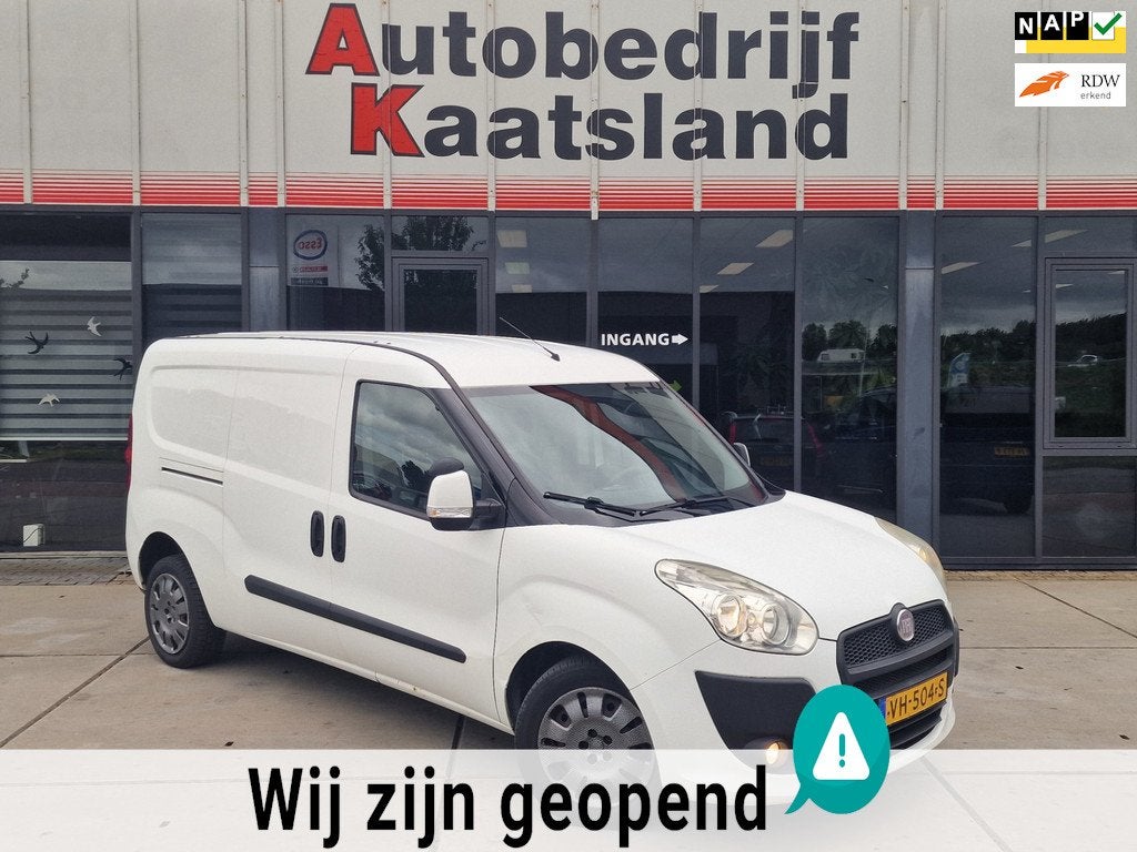 Fiat Doblò Cargo 1.6 MultiJet SX Maxi - Cruise control, Auto's, Voorwielaandrijving, Euro 5, Stof, Gebruikt