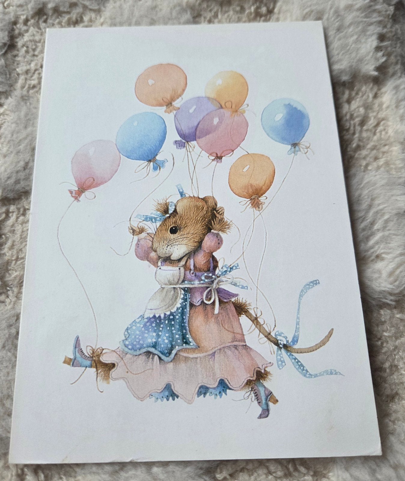 Vera de Muis met ballonnen - Marjolein Bastin, Verzamelen, Verzenden, 1980 tot heden, Gelopen, Kinderen