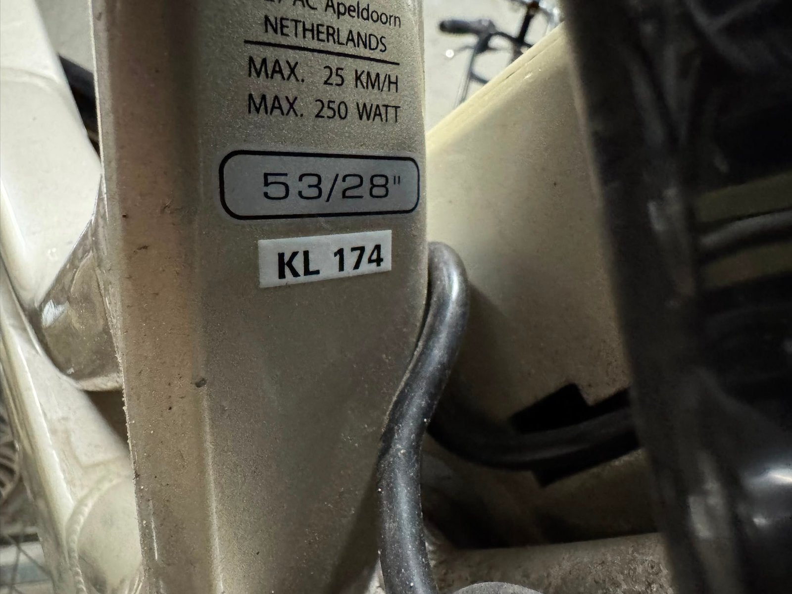 Elektrische fiets Sparta Emotion C3 (accu defect), 51 tot 55 cm, Ophalen, Gebruikt, Sparta